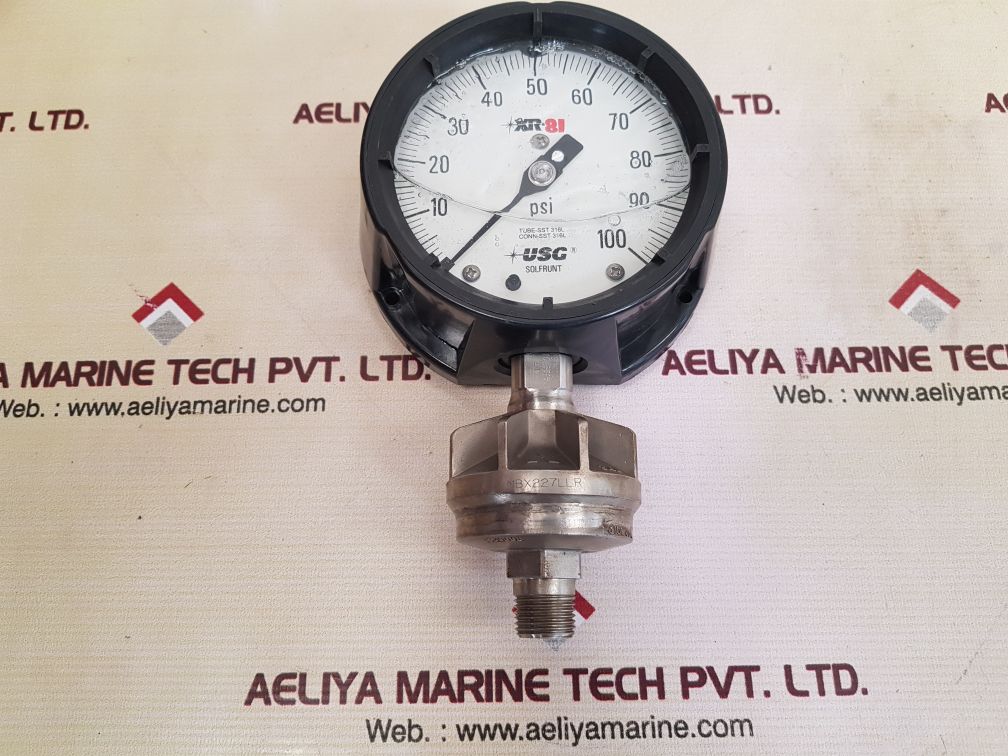Usg ametek xr-81 glycerin filled gauge