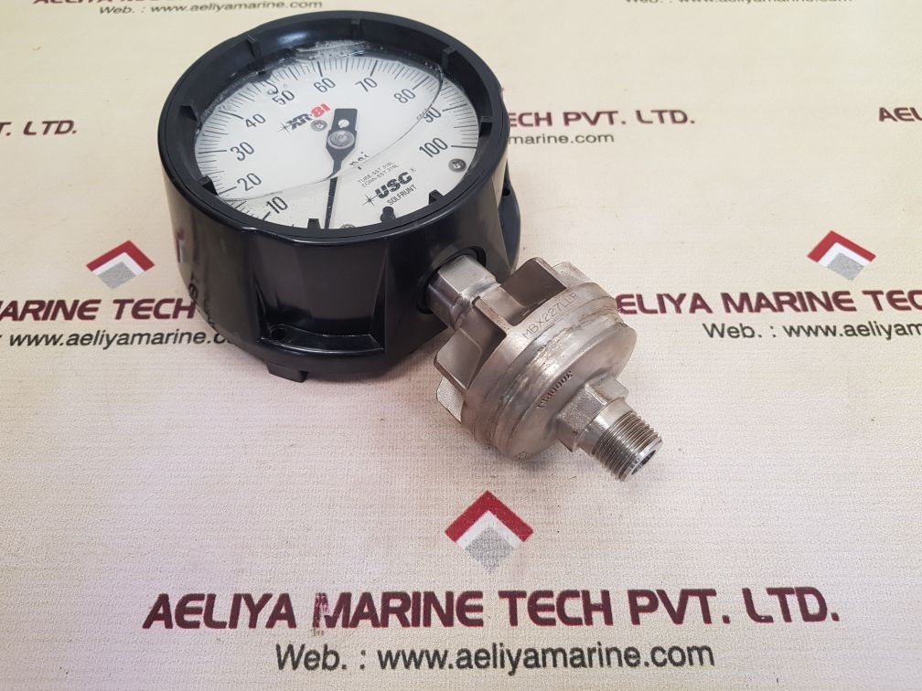 Usg ametek xr-81 glycerin filled gauge