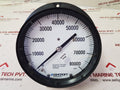 Ashcroft 0 to 80000 psi dial pressure gauge aisi 316 socket welded