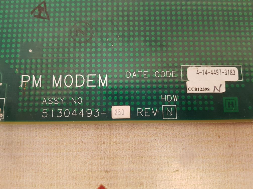 Honeywell 51304493-250 pm modem card hdw n