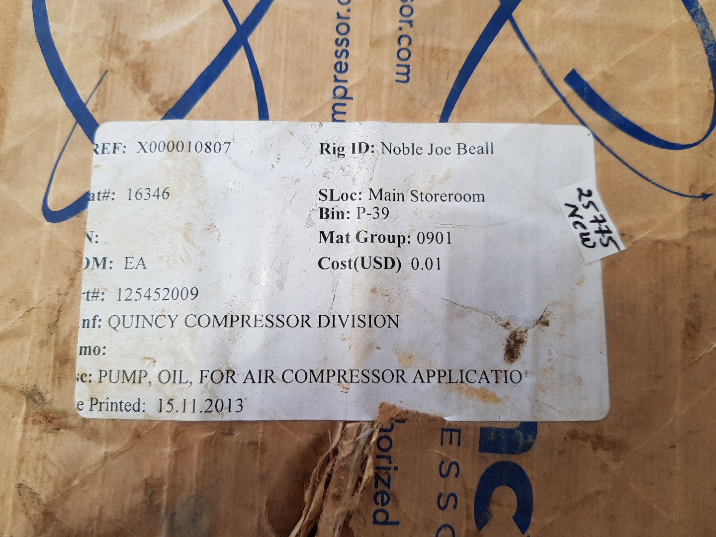 Tuthill 4c2fa-cc-a rotary gear pump