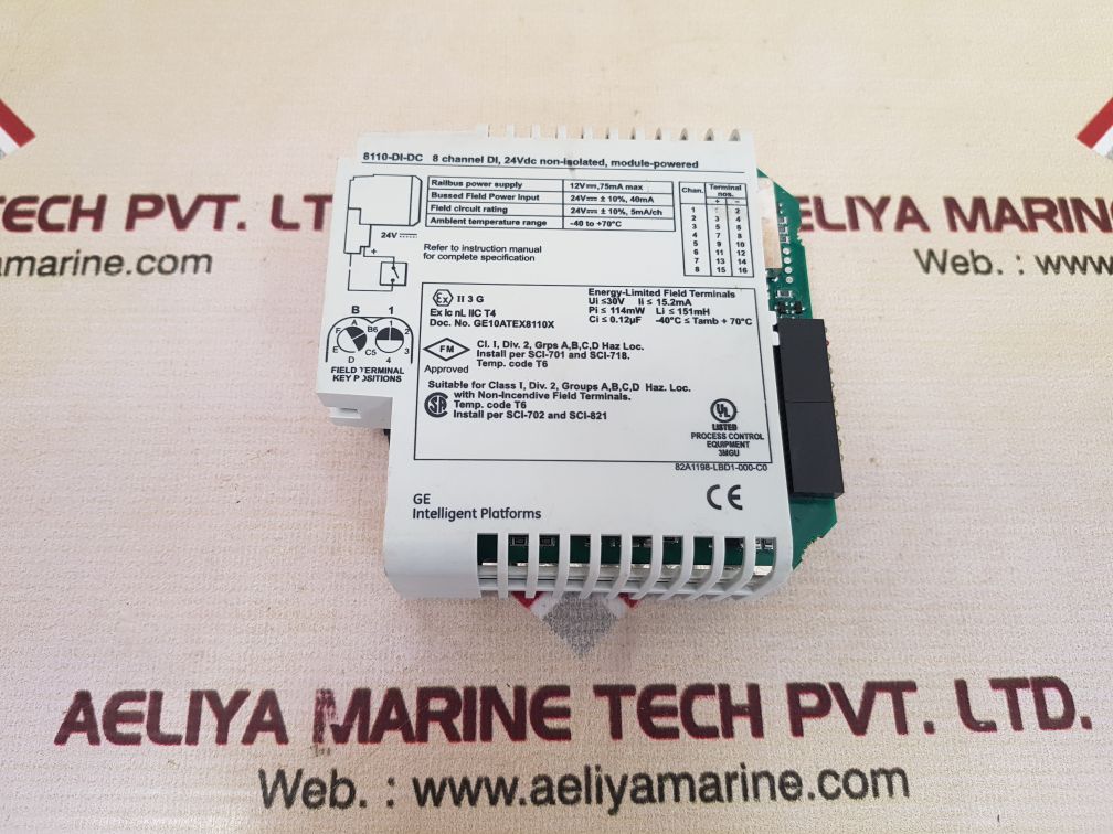 Ge 8110-di-dc 8-ch di,non-isolated module