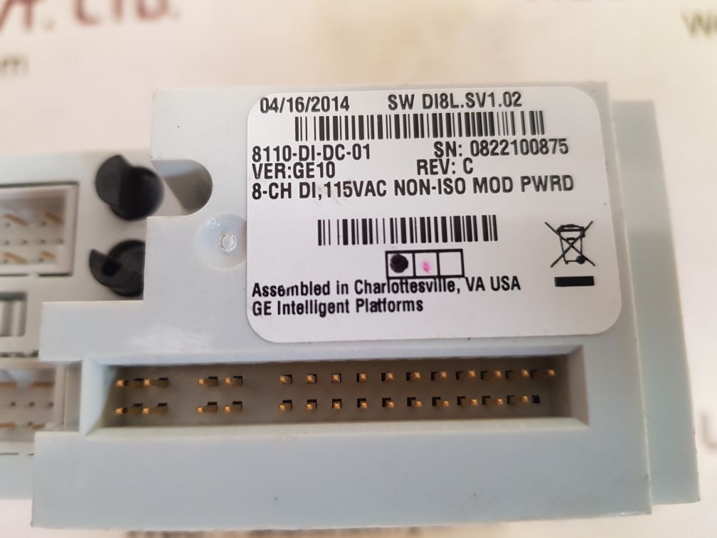 Ge 8110-di-dc 8-ch di,non-isolated module