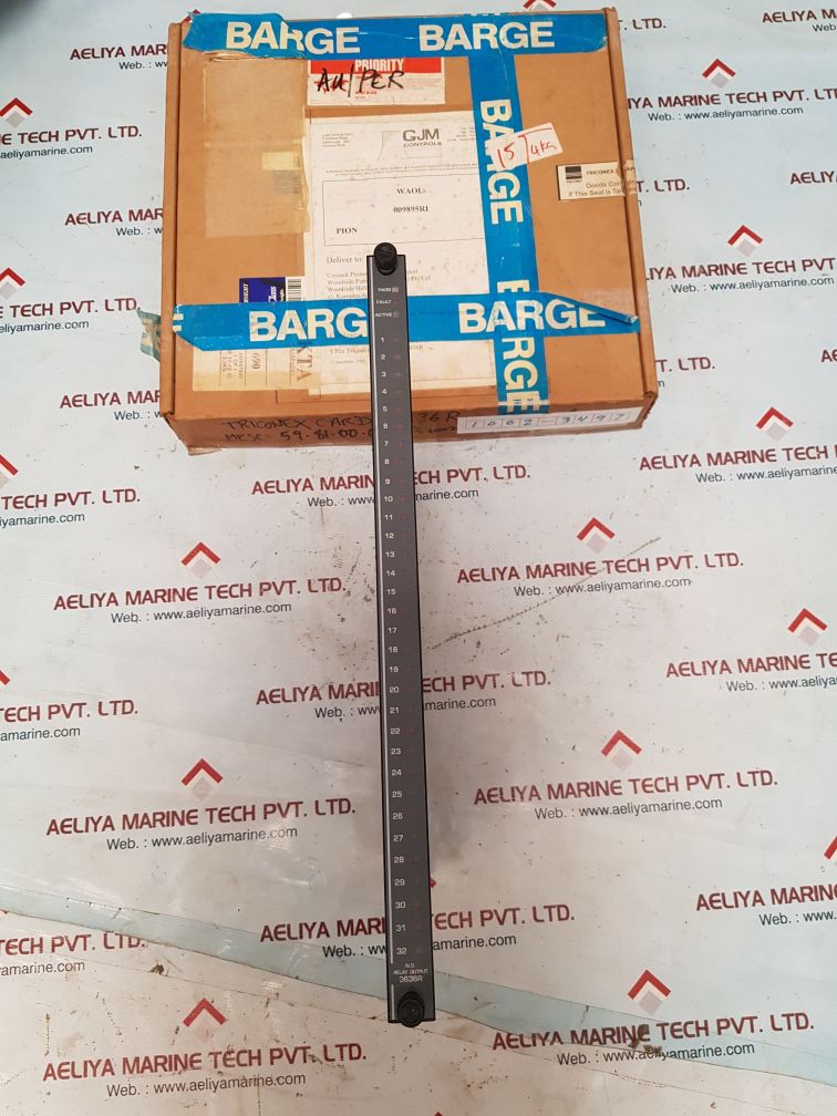Triconex 3636r relay output module 6100161-441
