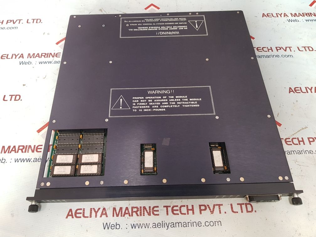 Triconex 7400063-100 rev.e main processor module
