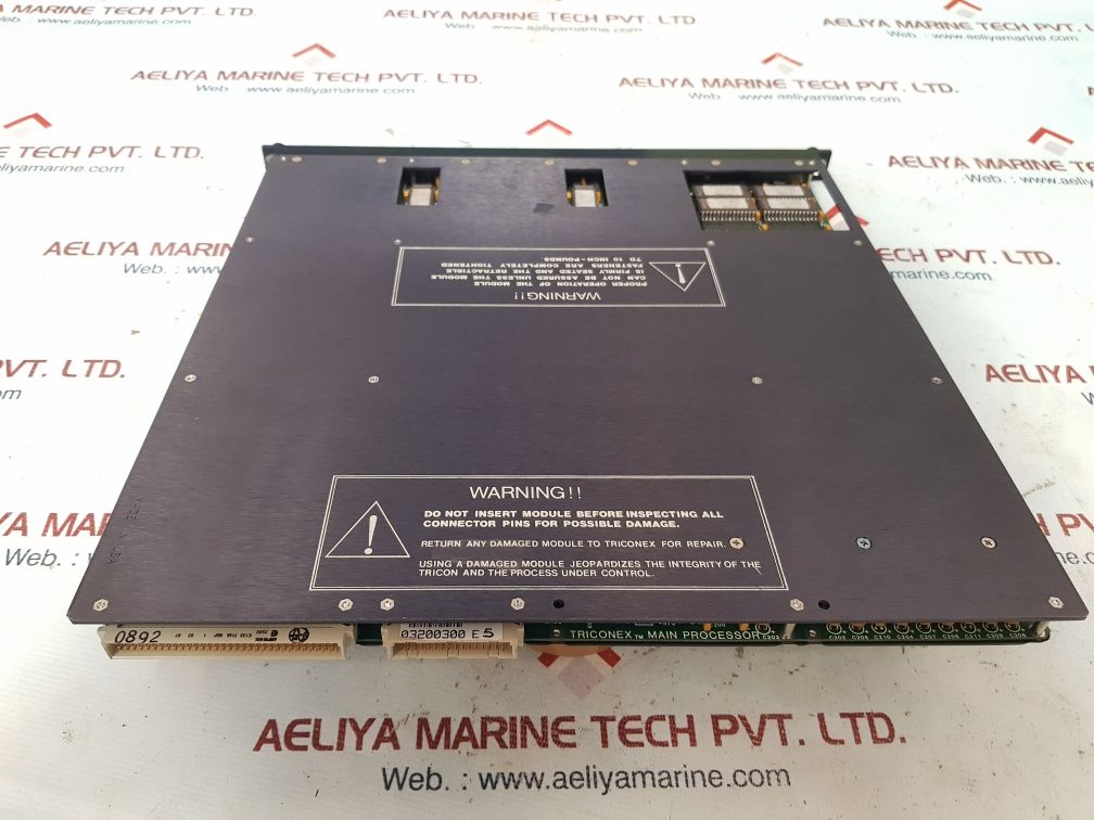 Triconex 7400063-100 rev.e main processor module
