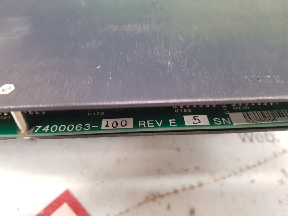 Triconex 7400063-100 rev.e main processor module
