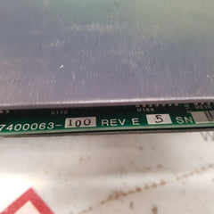 Triconex 7400063-100 rev.e main processor module
