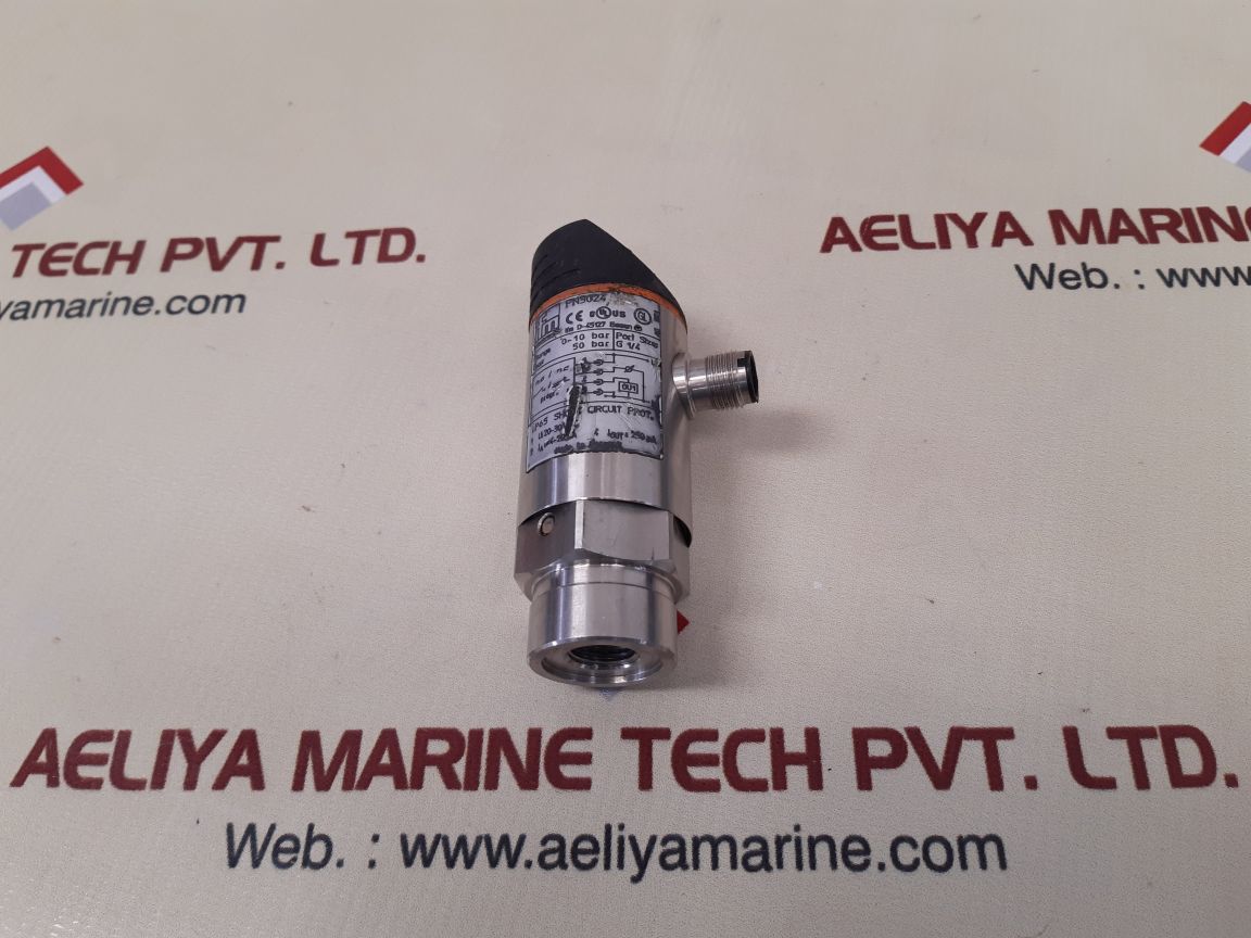 Ifm pn3024 pressure sensor 0–10 bar
