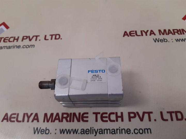 Festo adn-32-25-i-pps-a compact cylinder 10 bar