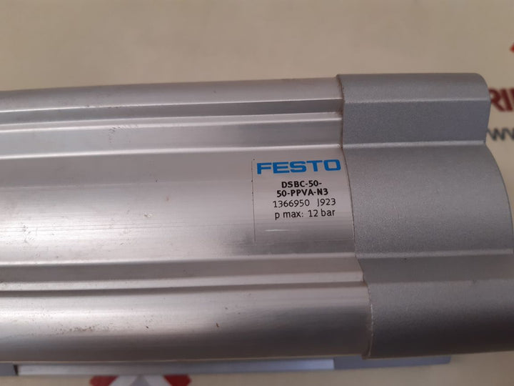 Festo dsbc-50-50-ppva-n3 cylinder 12 bar