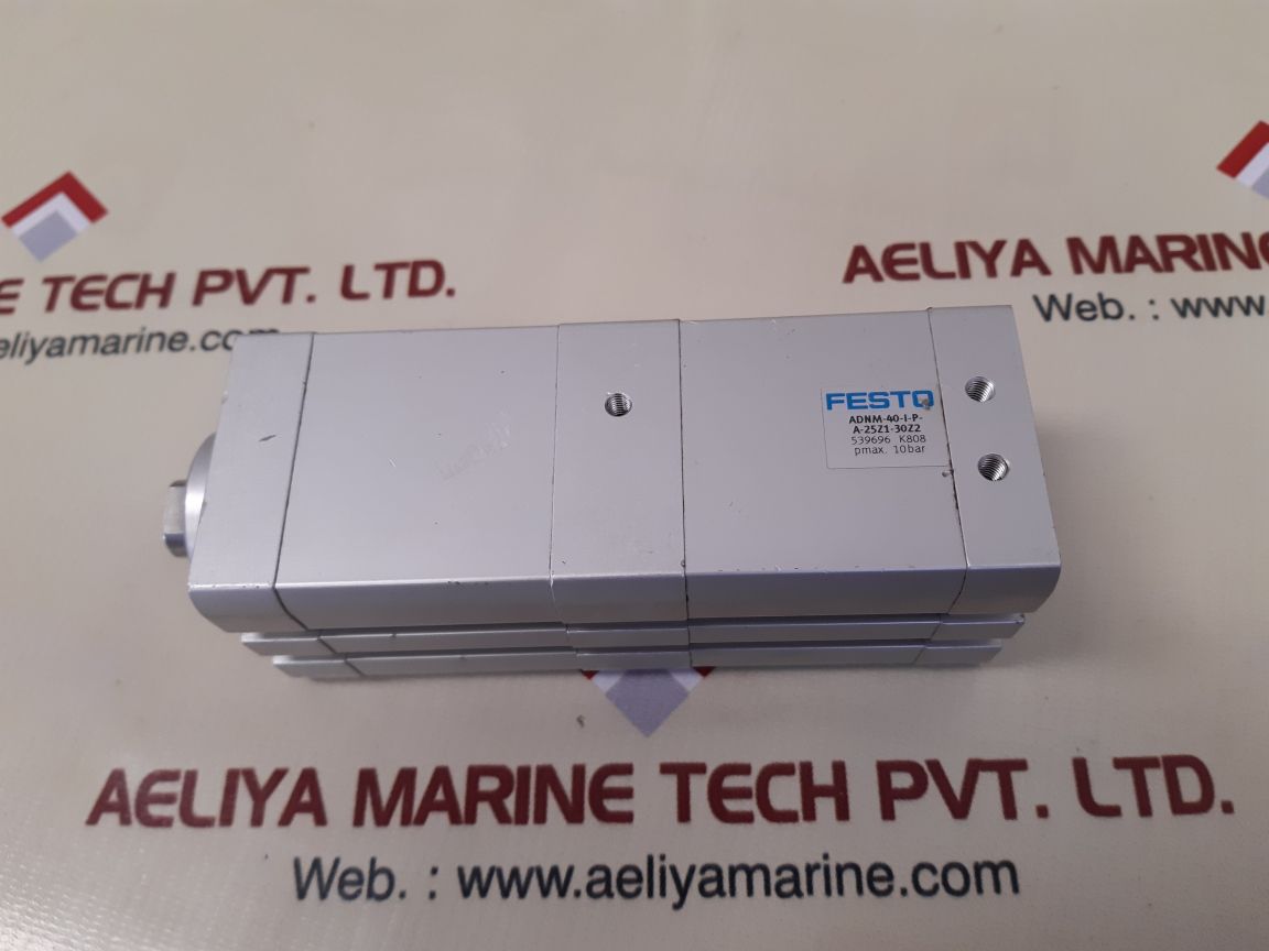 Festo adnm-40-i-p-a-25z1-30z2 pneumatic cylinder 10 bar