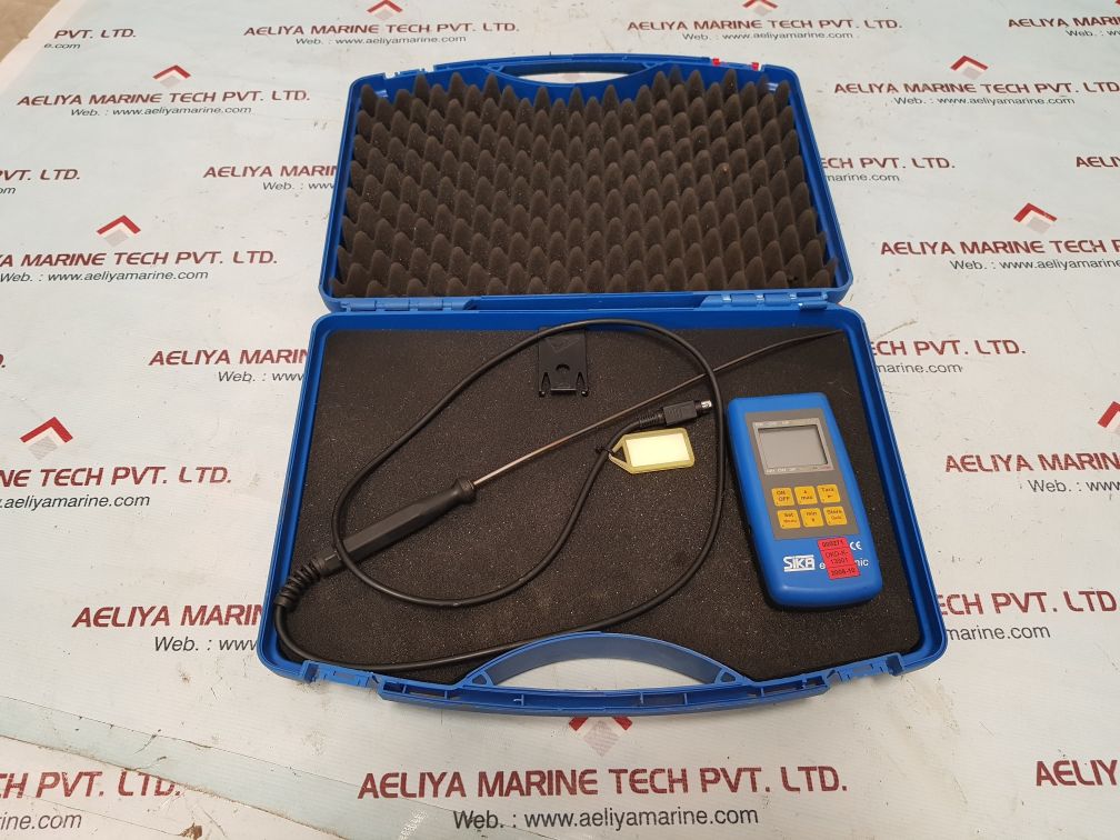 Sika electronic mh 3750 hand-held temperature instrument