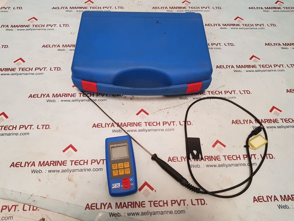 Sika electronic mh 3750 hand-held temperature instrument