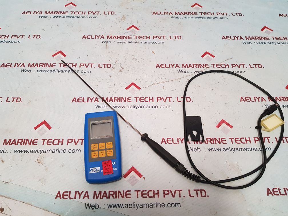Sika electronic mh 3750 hand-held temperature instrument