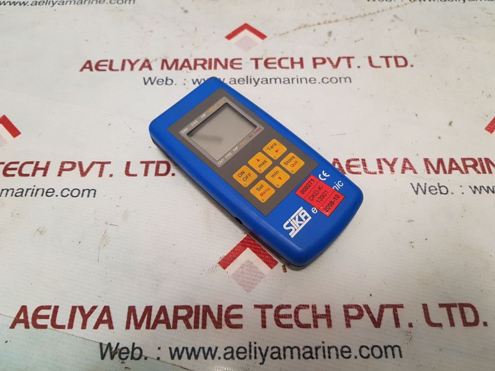 Sika electronic mh 3750 hand-held temperature instrument