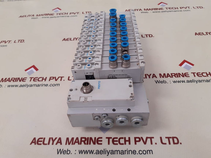 Festo vtug-14-vrpt-s1t-q soldnoid valve set vaem-l1-s-16-pt