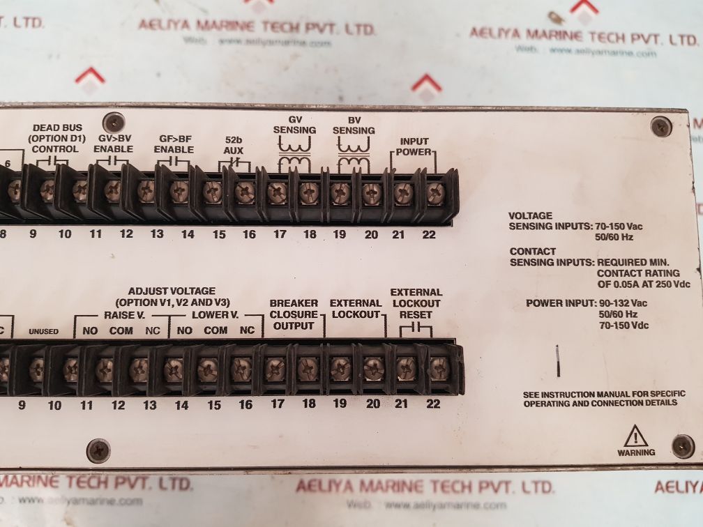 Basler electric be1-25a automatic synchronizer