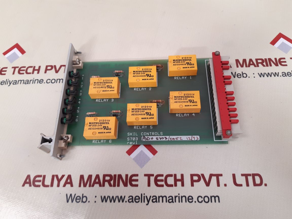 Skil controls s703 rev 1 pcb card