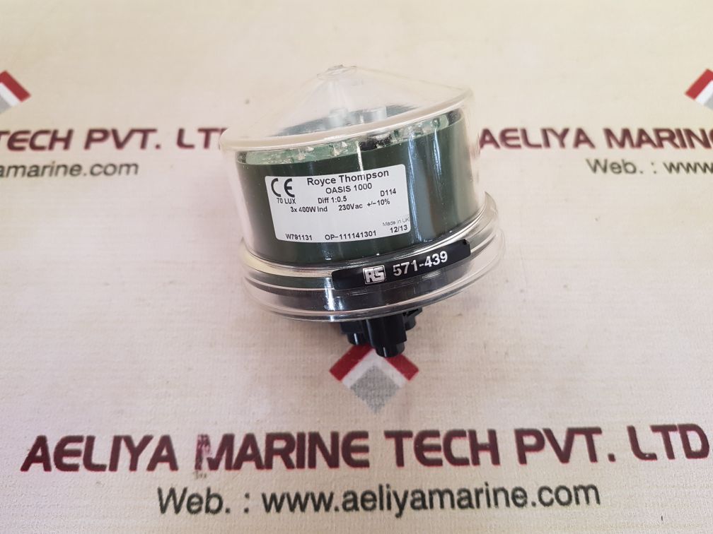 Royce thompson oasis 1000 lighting controller sensor switch