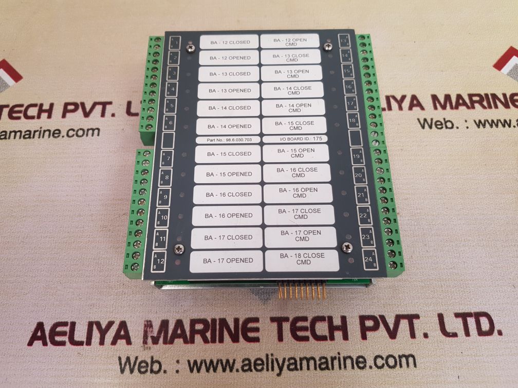 Praxis automation 98.6.030.703 i/o board id: 175