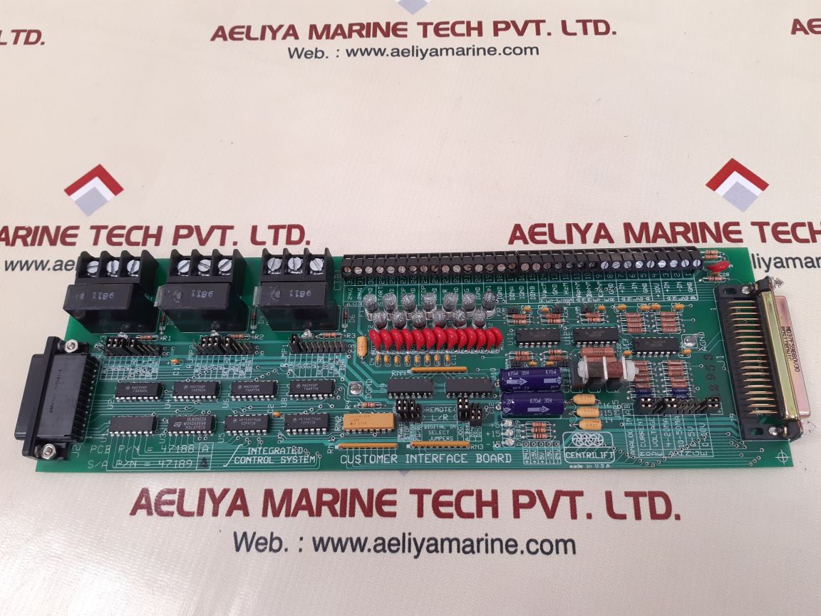 Centrilift 47188 a customer interface board
