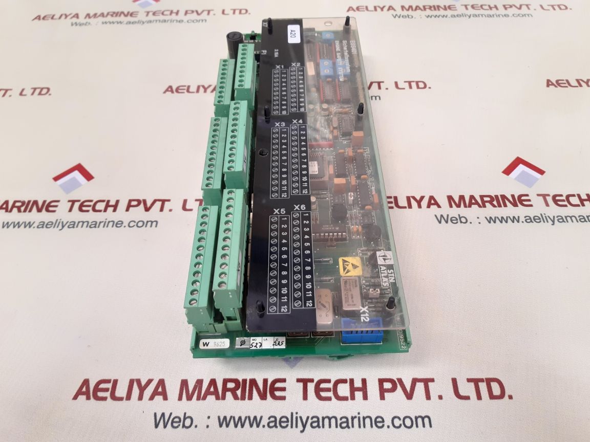 Stn atlas ess401 engine safety system plc board