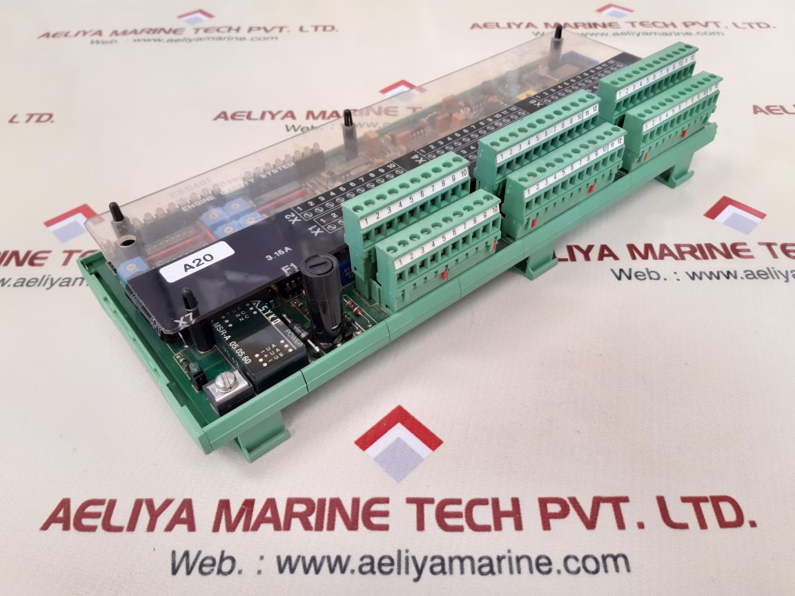 Stn atlas ess401 engine safety system plc board