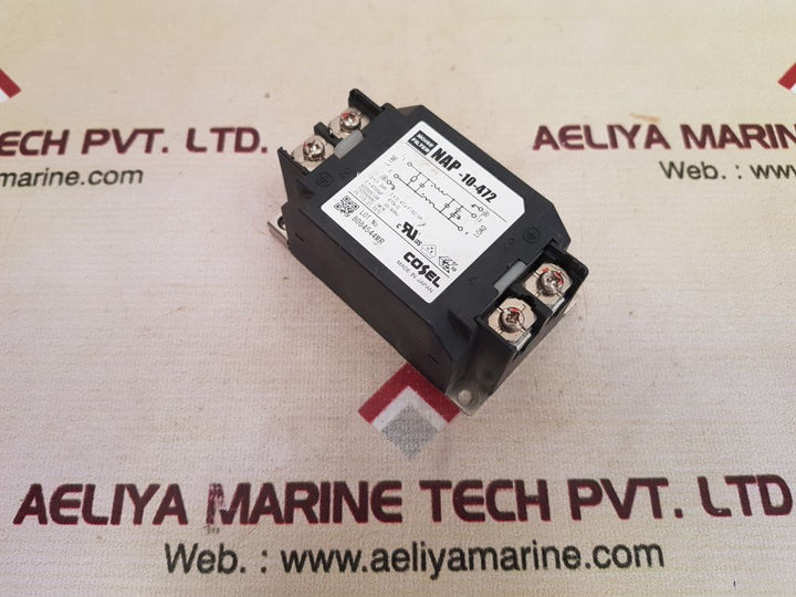 Cosel nap-10-472 noise filter ac250v 10a