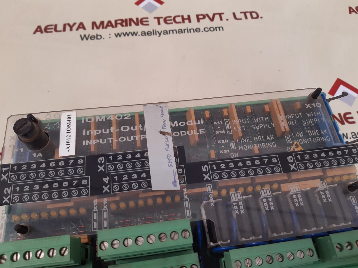 Sam electronics/lyngsoe marine iom402 input-output module
