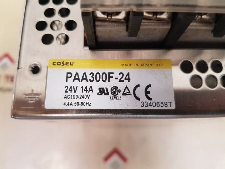Cosel paa300f-24 power supply unit 24v 14a
