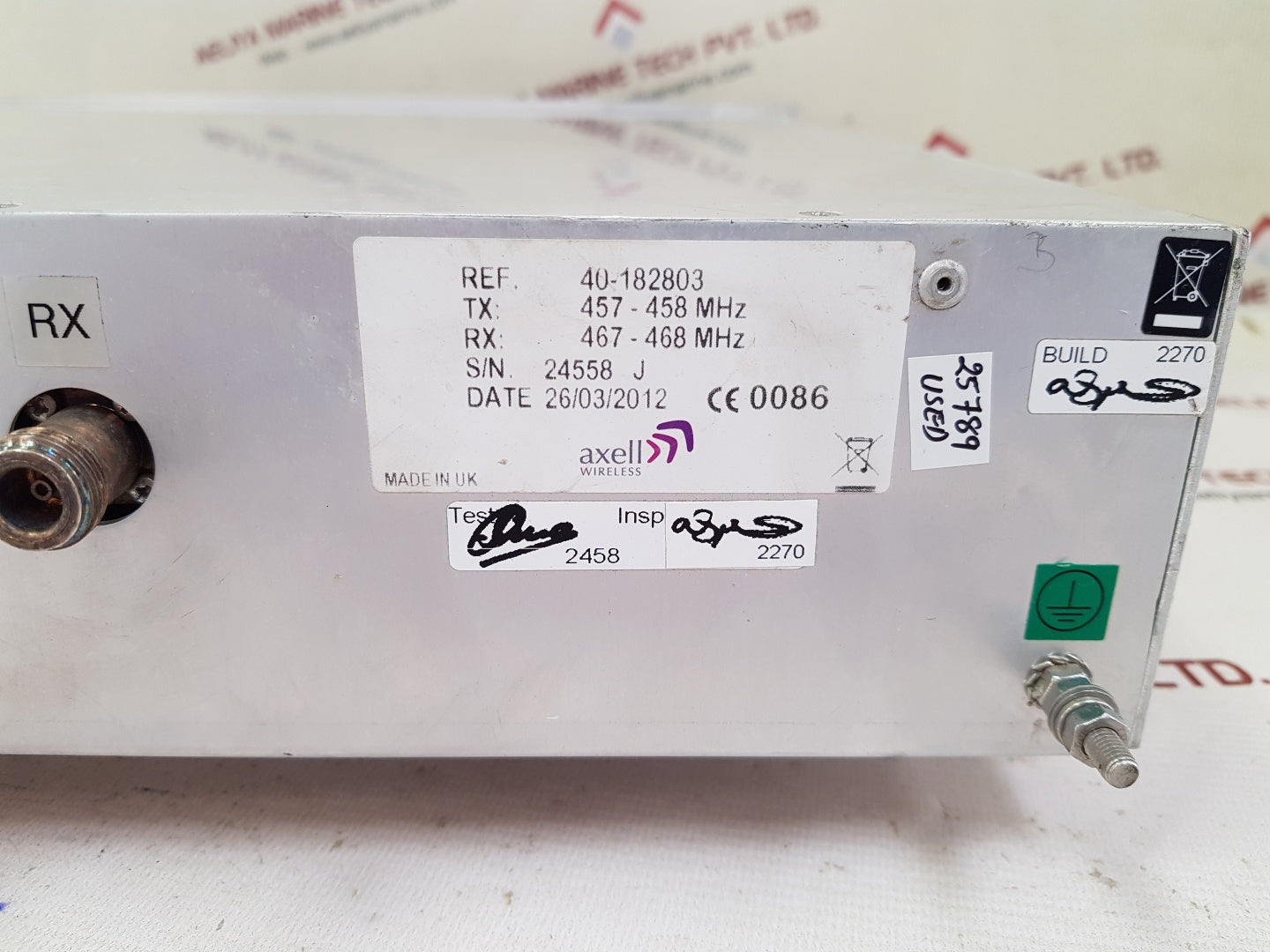 Axell wireless 40-182803 fiber optic repeater