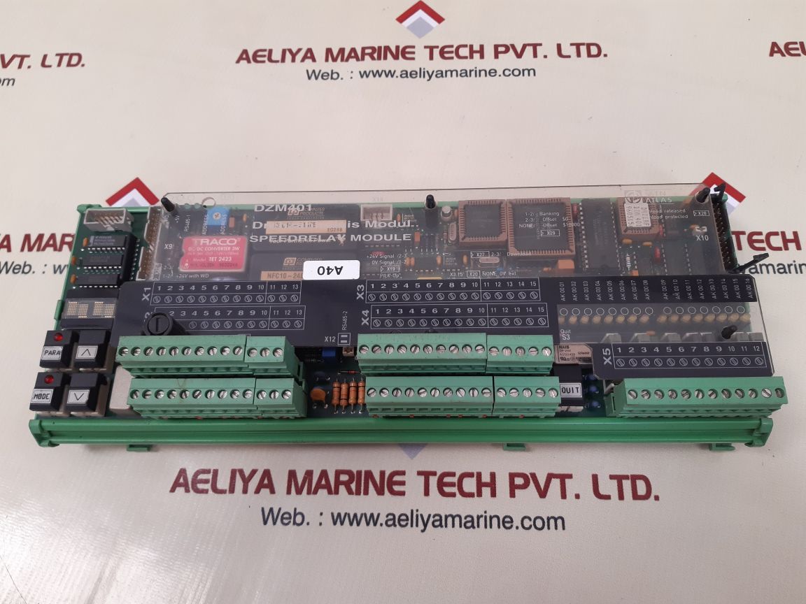 Stn atlas dzm401 speedrelay module 271.130 1597/e