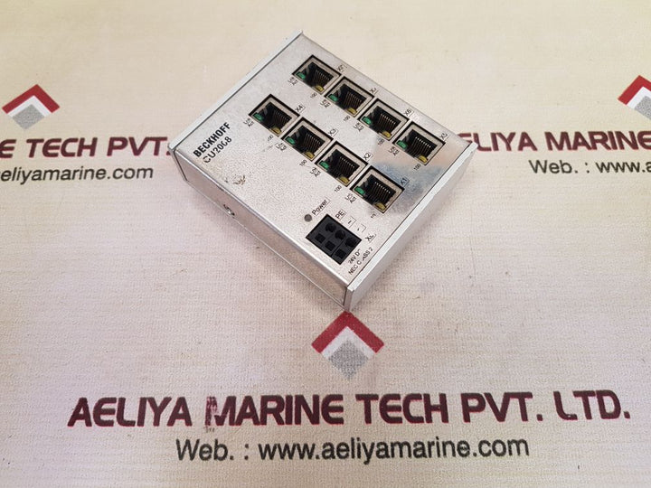Beckhoff cu2008-0000 8-ports ethernet switch