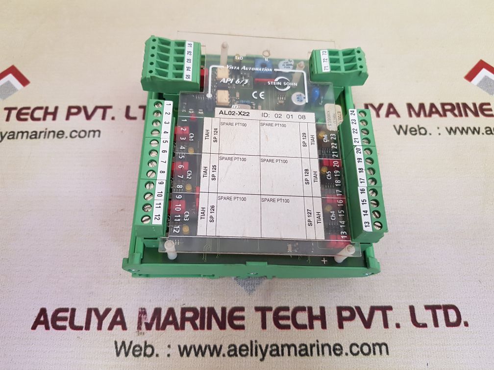 Stein Sohn F102002 A Analog Pt100 Input Module Used
