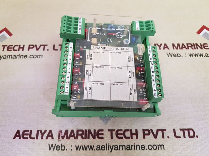 Stein Sohn F102002 A Analog Pt100 Input Module Used
