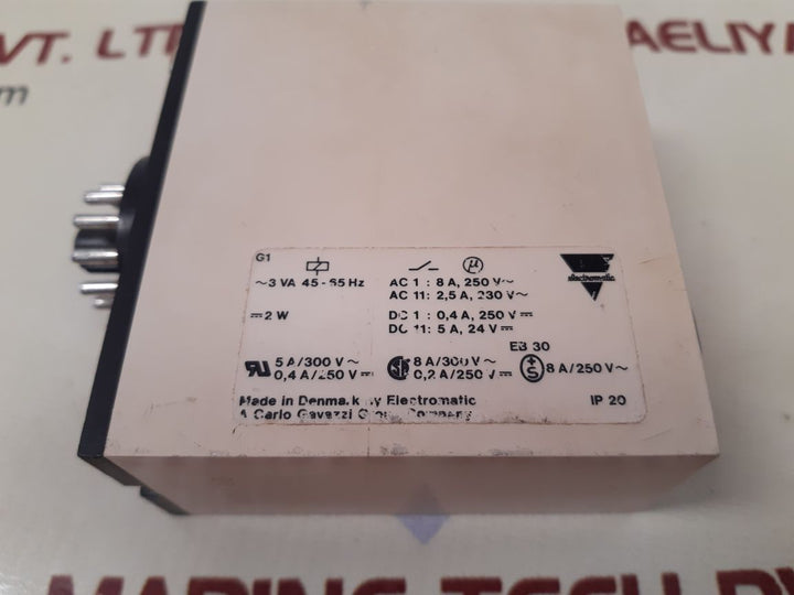 Electromatic s 1201 166 115 combi timer automatic start