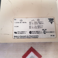 Electromatic sa 105 230 delay on operate 0.8 to 18 sec.
