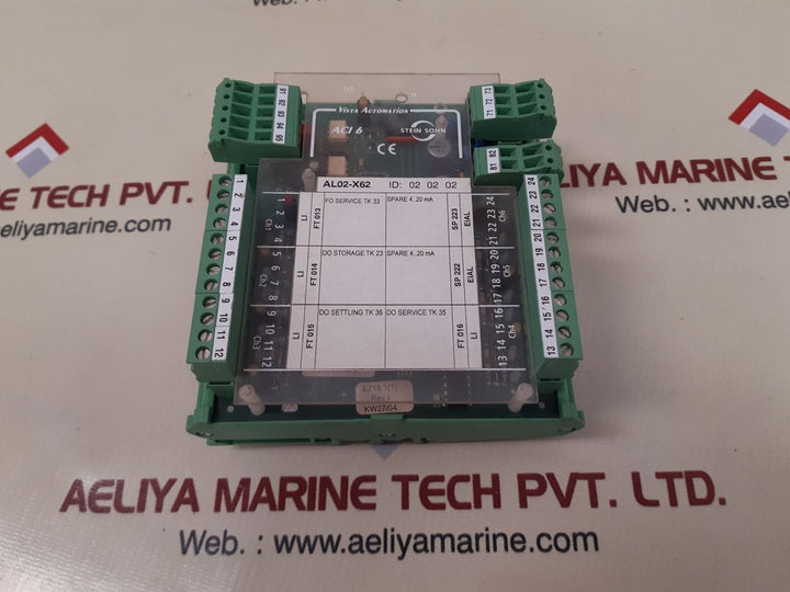 Stein sohn f101001 a analog current input aci 6 Used