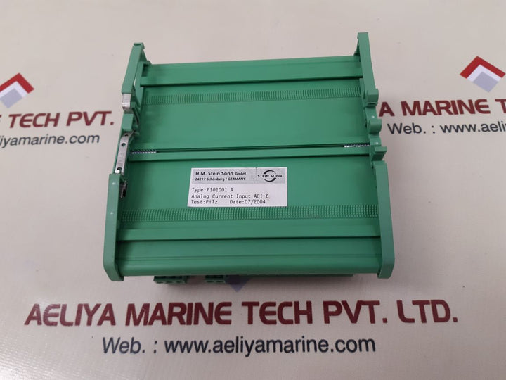 Stein sohn f101001 a analog current input aci 6 Used