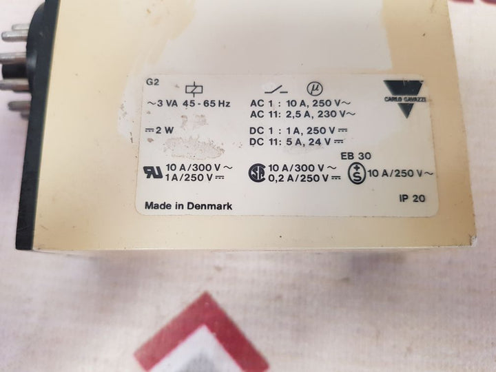 Carlo gavazzi sm 190 230 3-phase sequence current relay ip 20
