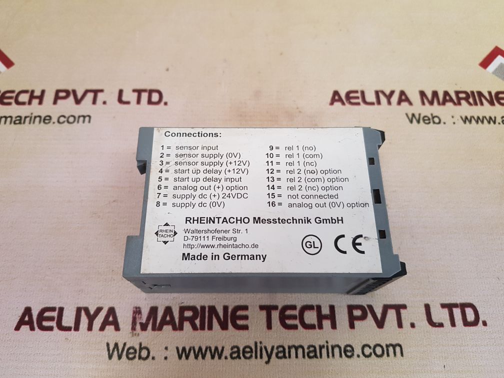 Rheintacho 5823.200 speed monitor fa-117519/067
