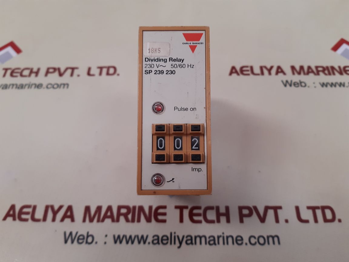 Carlo gavazzi sp 239 230 dividing relay