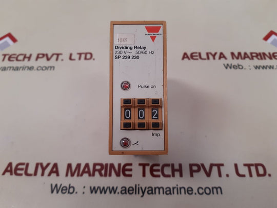 Carlo gavazzi sp 239 230 dividing relay