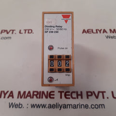 Carlo gavazzi sp 239 230 dividing relay