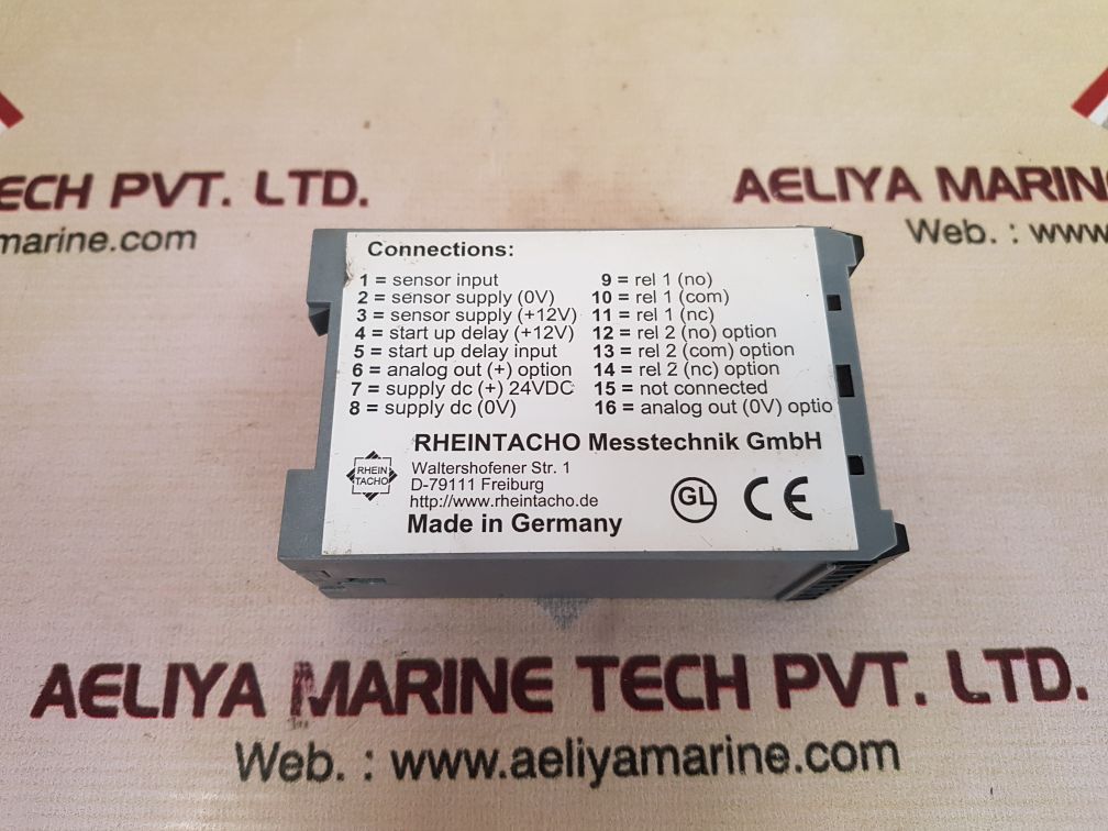 Rheintacho 5823.200 speed monitor fa-61297/013
