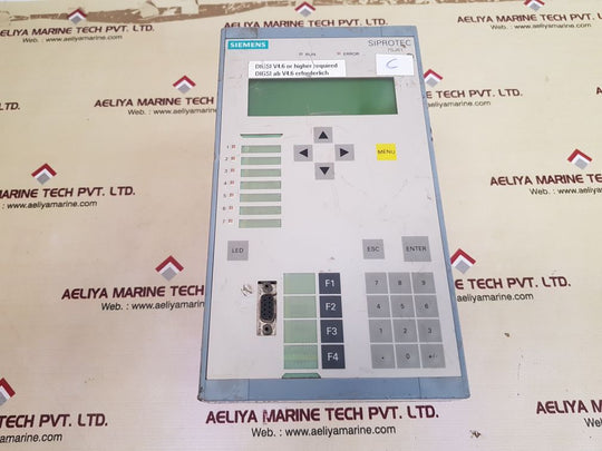 Siemens siprotec 7sj6111-5eb20-1ha0/ee overcurrent protection and control relay 
