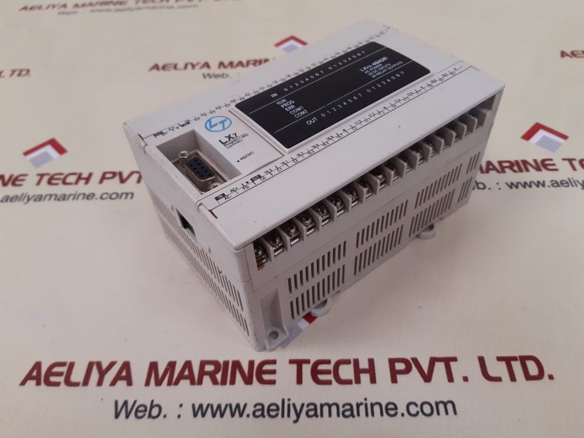 Larsen & toubro lx7s-48adr programmable controller rev. c
