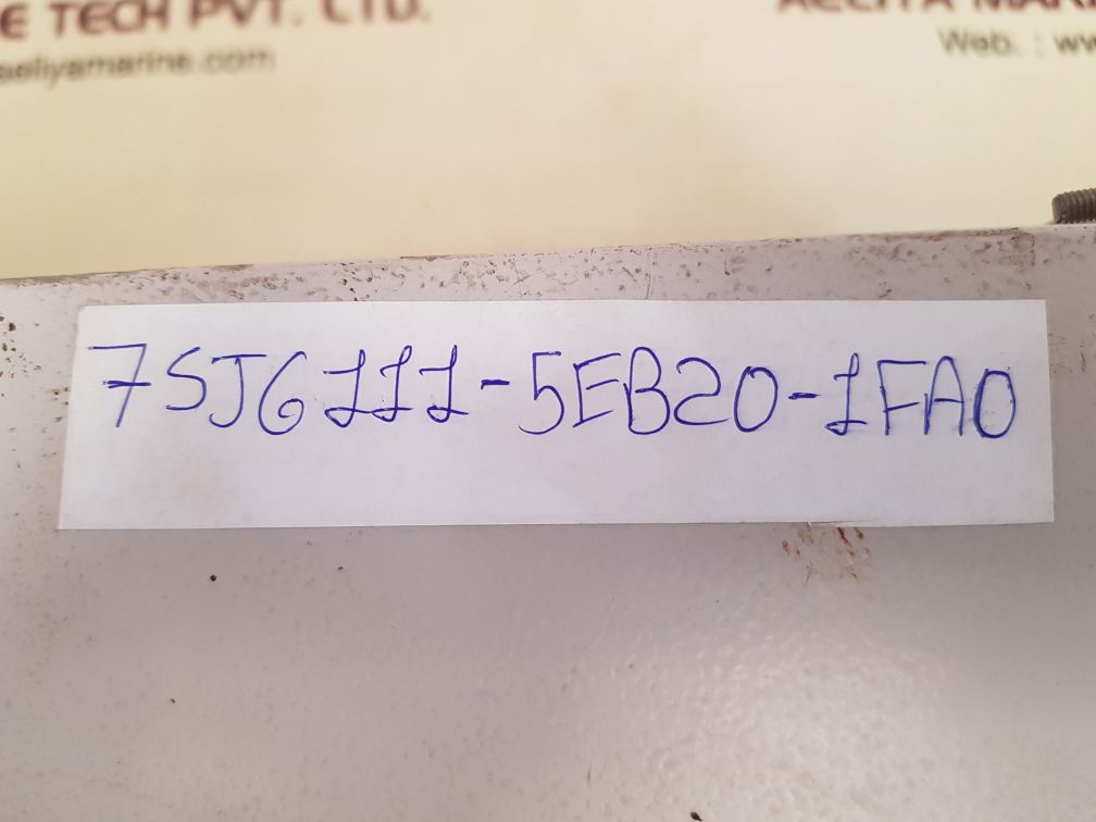 Siemens siprotec 7sj6111-5eb20-1fa0/ee overcurrent protection and control relay 
