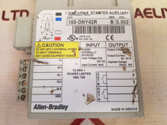 Allen-bradley 100-dny42r ser.b devicenet starter auxiliary 
